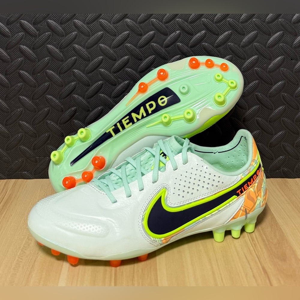 Nike Tiempo Legend 9 Elite AG Pro Soccer Cleats DB0824-344 Mens Size 6.5 Women 8